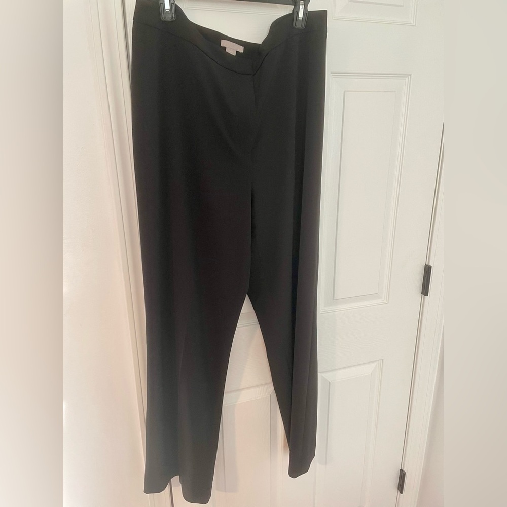 H&M Trouser Black Straight Leg size 14